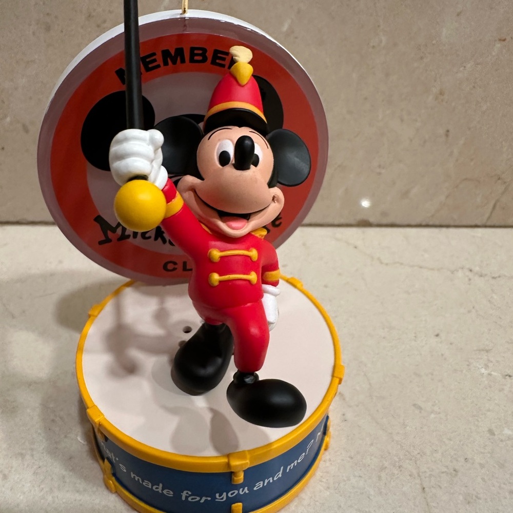 Mickey Mouse Club Drum Ornament